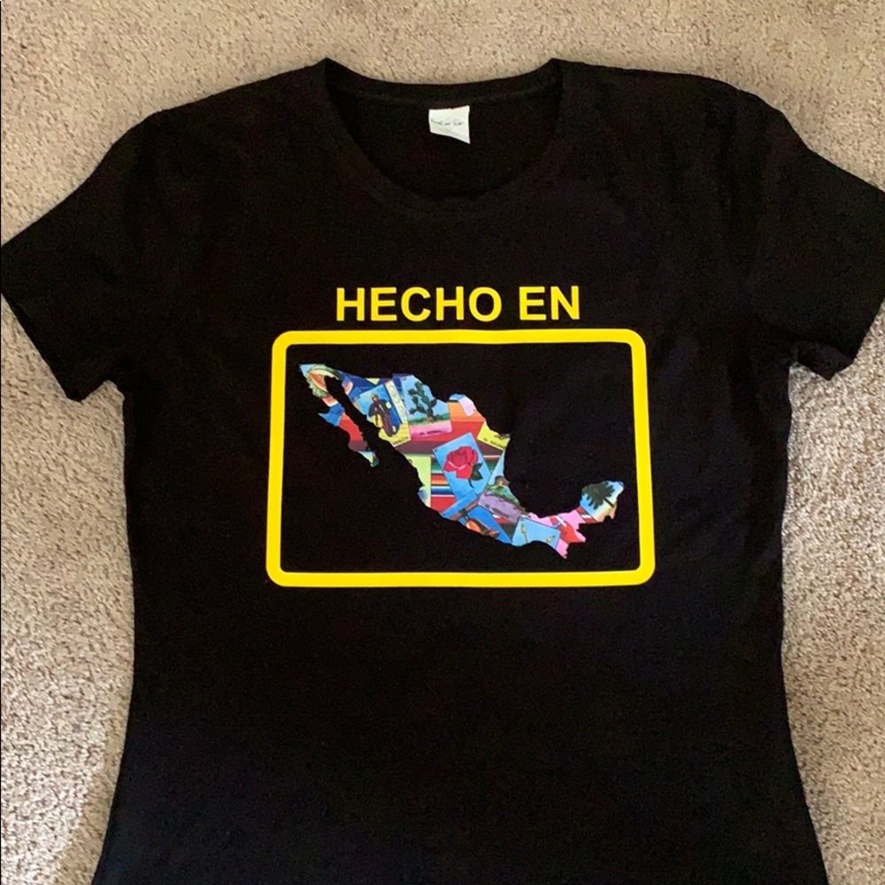 Hecho en México fitted shirt